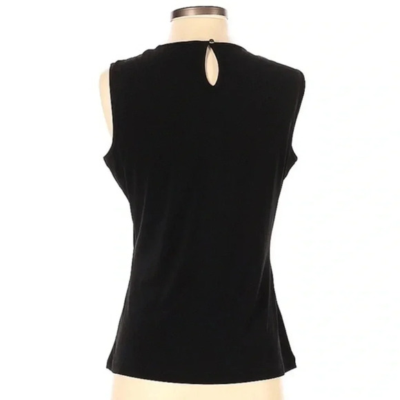 Calvin Klein Whimsigoth Classic Velvet Lace Sleeveless Blouse Size Small S - Picture 2 of 2